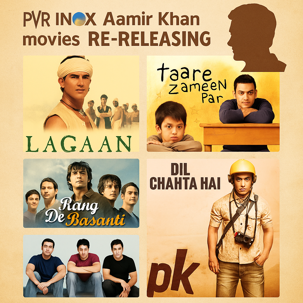 Lagaan, Taare Zameen Par, Rang De Basanti, Dil Chahta Hai
