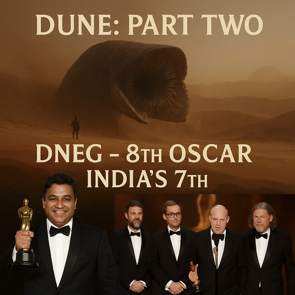 Namit Malhotra-owned DNEG wins seventh Oscar for India, eighth for DNEG, as Dune Part Two wins in VFX