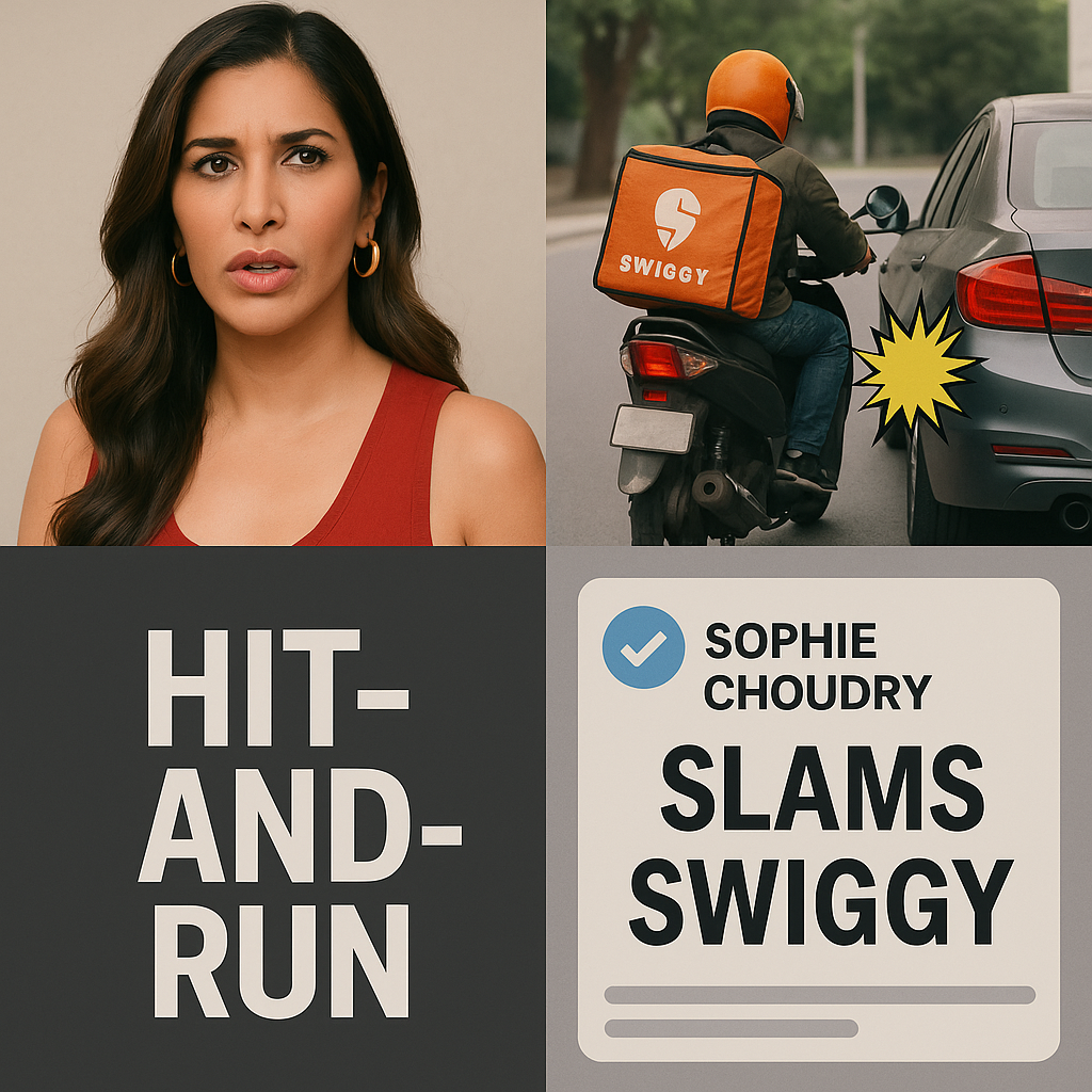 Sophie Choudry slams Swiggy after delivery rider allegedly flees hit-and-run scene
